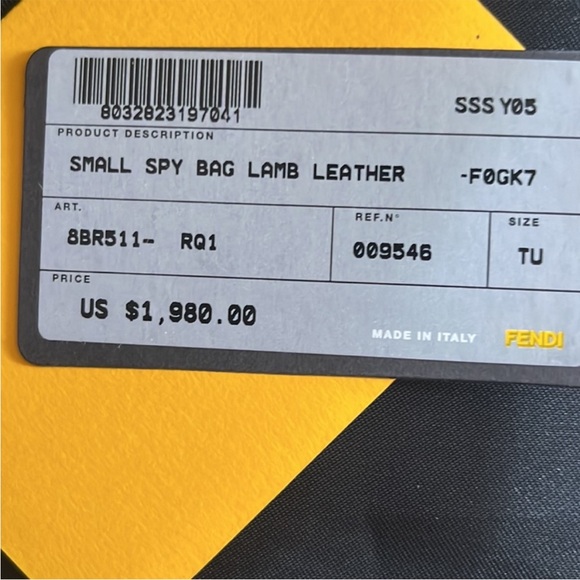 Authentic Fendi spy - Picture 10 of 13